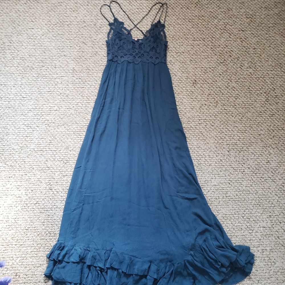 Free People Lace Maxi Dress